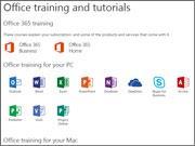 Microsoft Office Training and tutorials