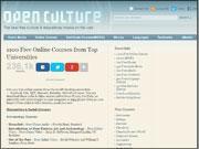 Open Culture website