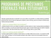Loan Fact Sheet in Espanol